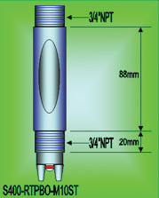 　 B.J.C.工業用(RYTON)氧化還原度電極 - S400